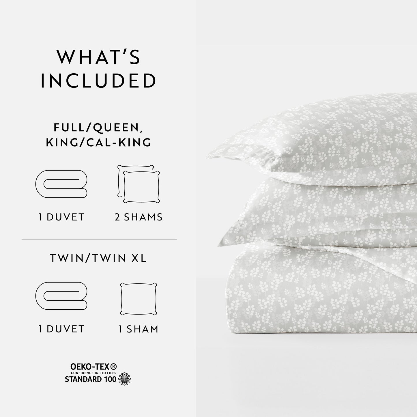 Wheatfield Patterned Duvet Cover Set