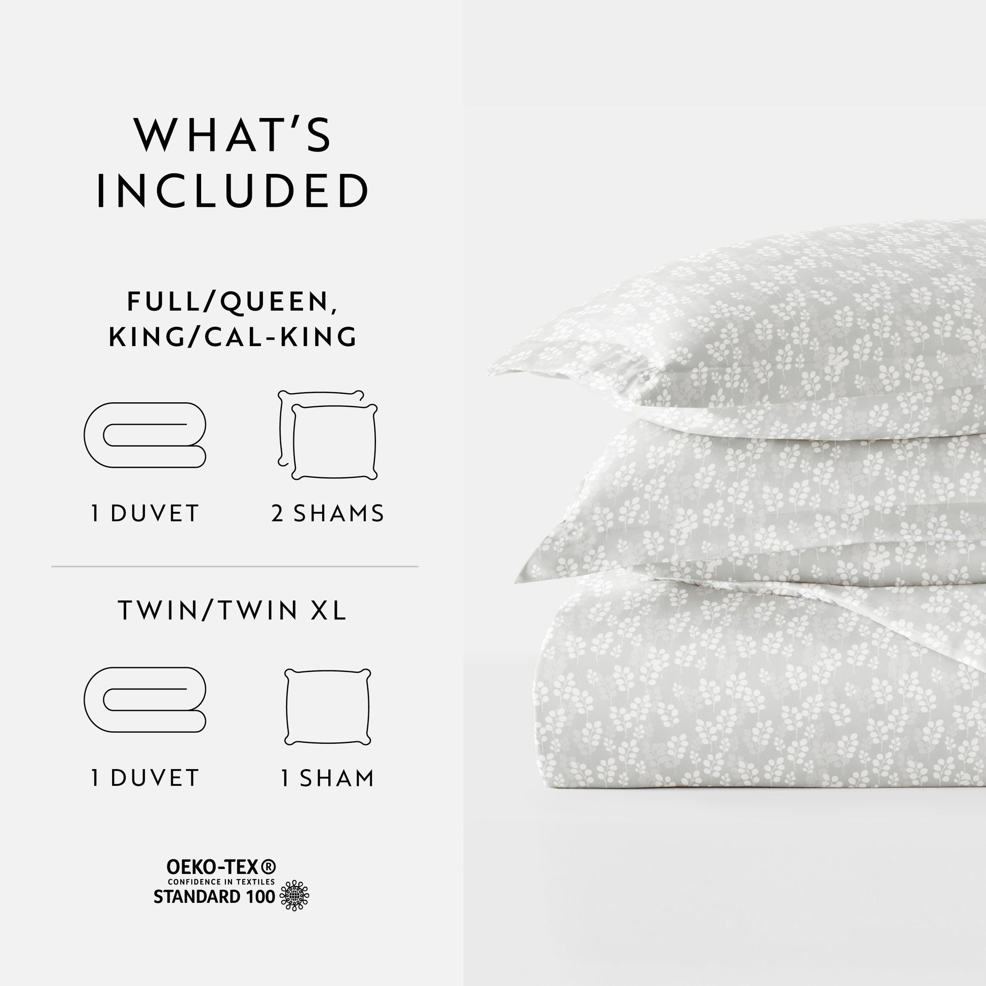 Wheatfield Patterned Duvet Cover Set