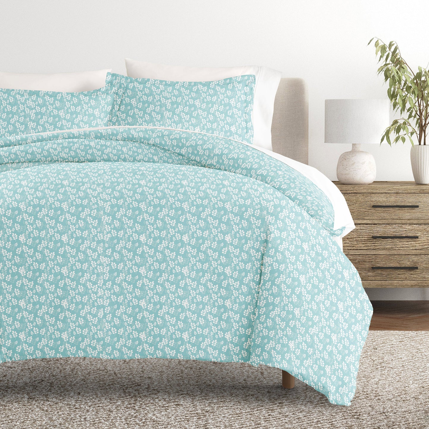 Wheatfield Patterned Duvet Cover Set
