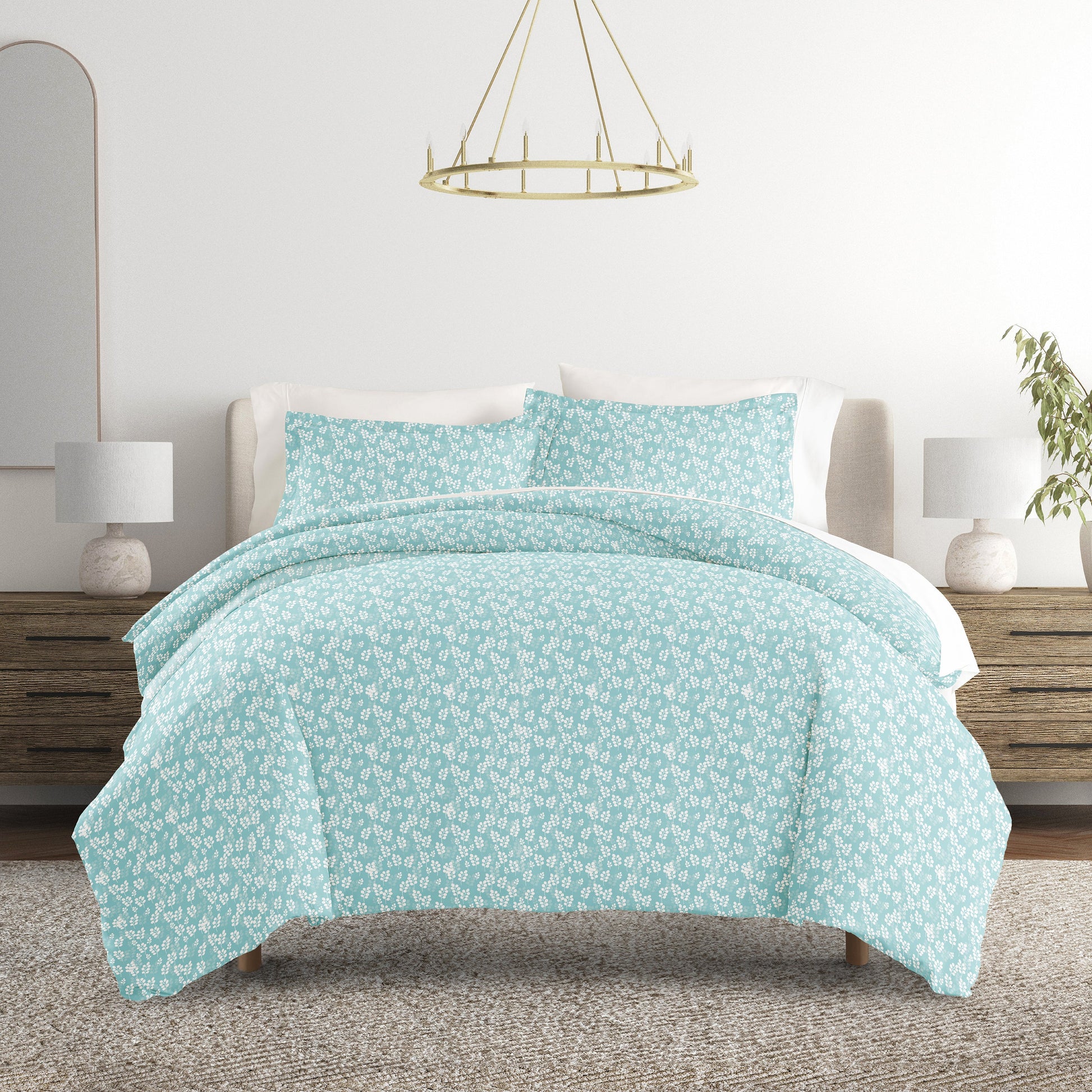 Wheatfield Patterned Duvet Cover Set