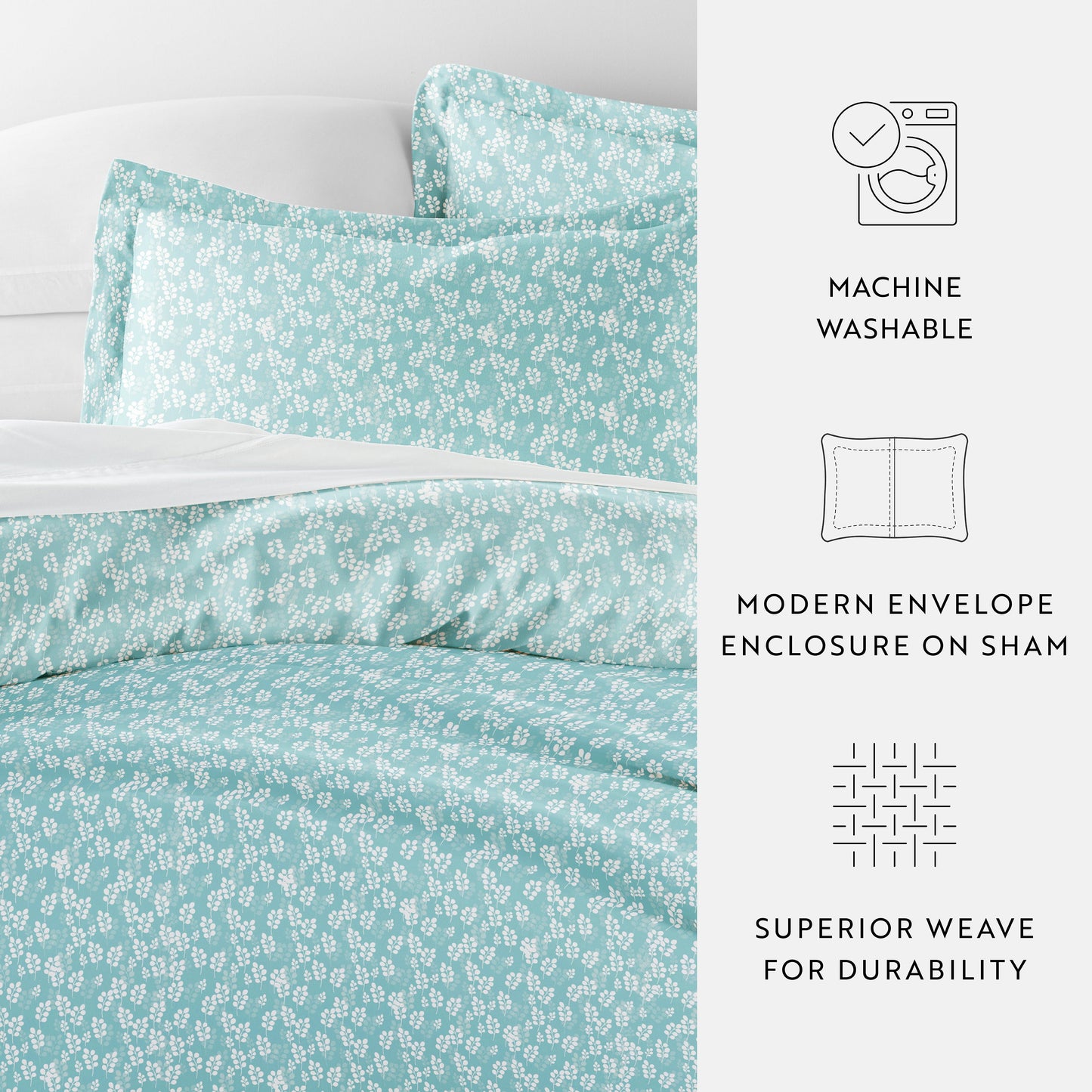 Wheatfield Patterned Duvet Cover Set