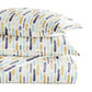 Feathers Patterned Duvet Cover Set