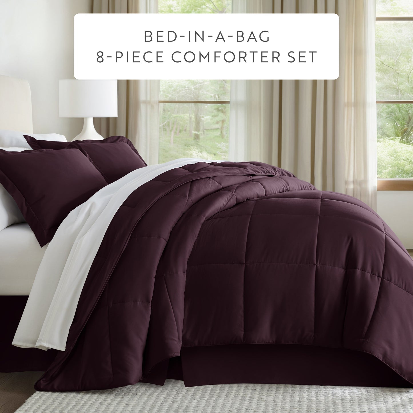 Bed In A Bag 8-Piece Bed Set