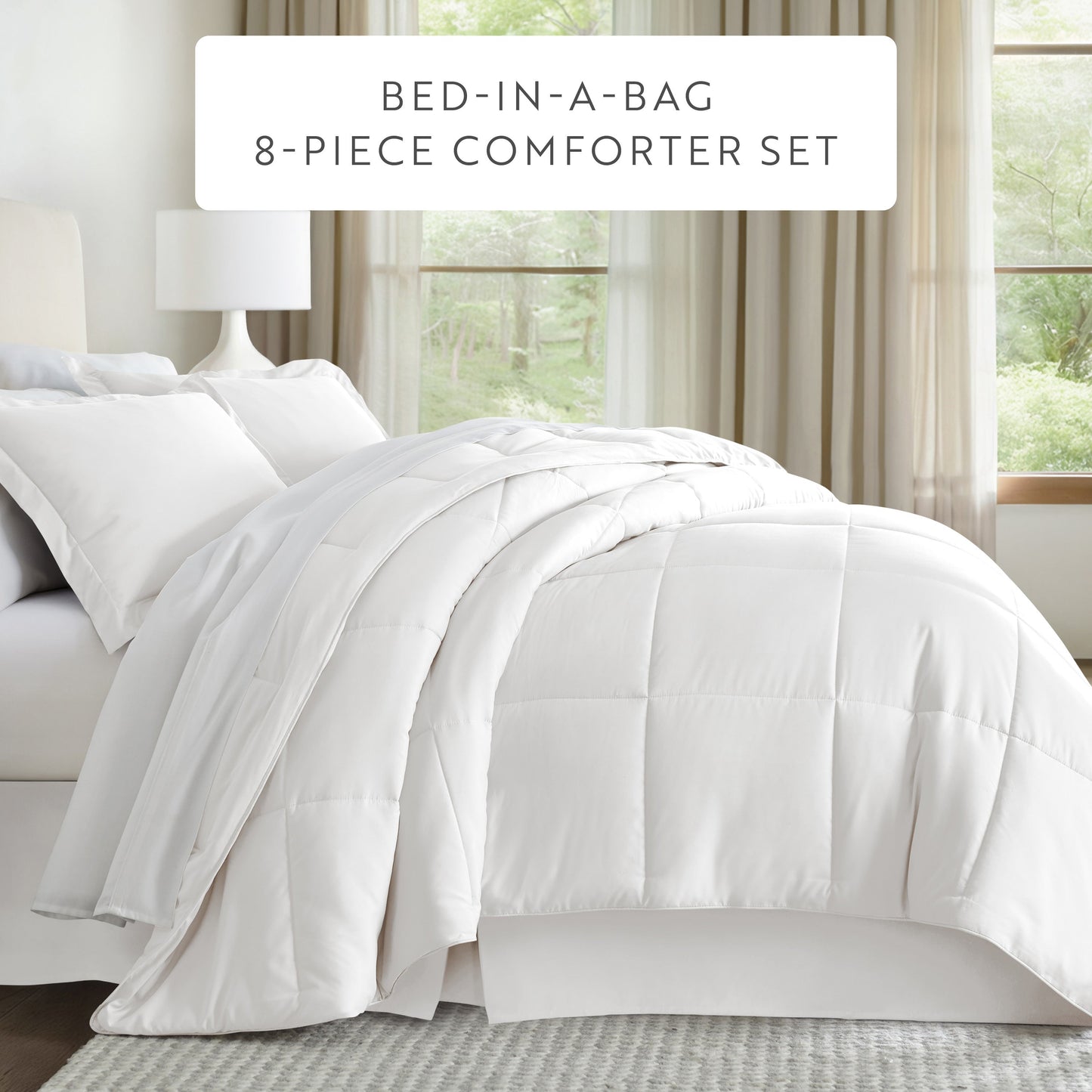 Bed In A Bag 8-Piece Bed Set