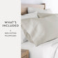 100% Cotton Long Staple Sateen Pillowcase Set