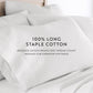 100% Cotton Long Staple Sateen Pillowcase Set