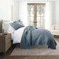 Lightweight Floral Stitch Quilted Coverlet Set