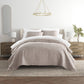 Lightweight Floral Stitch Quilted Coverlet Set