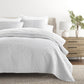 Lightweight Floral Stitch Quilted Coverlet Set