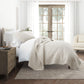 Lightweight Floral Stitch Quilted Coverlet Set