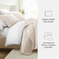 Geometric Maze Patterned Quilted Coverlet Set