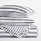Classic Stripe Patterned Quilted Coverlet Set