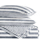 Classic Stripe Patterned Quilted Coverlet Set