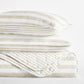 Classic Stripe Patterned Quilted Coverlet Set