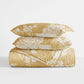 Distressed Bouquet Patterned Quilted Coverlet Set