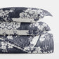 Distressed Bouquet Patterned Quilted Coverlet Set