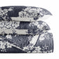 Distressed Bouquet Patterned Quilted Coverlet Set