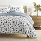 French Jacobean Patterned Quilted Coverlet Set