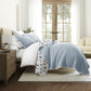 French Jacobean Patterned Quilted Coverlet Set