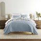 French Jacobean Patterned Quilted Coverlet Set