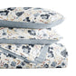 French Jacobean Patterned Quilted Coverlet Set