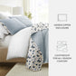 French Jacobean Patterned Quilted Coverlet Set