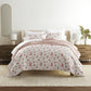 French Jacobean Patterned Quilted Coverlet Set
