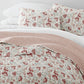 French Jacobean Patterned Quilted Coverlet Set
