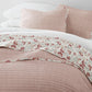 French Jacobean Patterned Quilted Coverlet Set