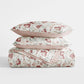 French Jacobean Patterned Quilted Coverlet Set