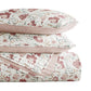 French Jacobean Patterned Quilted Coverlet Set