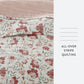 French Jacobean Patterned Quilted Coverlet Set