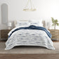 Horizon Patterned Reversible Quilted Coverlet Set