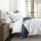 Horizon Patterned Reversible Quilted Coverlet Set