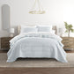 Jacobean Patterned Reversible Quilted Coverlet Set