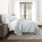 Jacobean Patterned Reversible Quilted Coverlet Set
