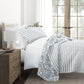 Jacobean Patterned Reversible Quilted Coverlet Set