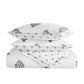 Stamped Bloom Patterned Quilted Coverlet Set