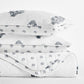 Stamped Bloom Patterned Quilted Coverlet Set