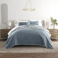 Scalloped Patterned Reversible Quilted Coverlet Set