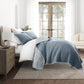 Scalloped Patterned Reversible Quilted Coverlet Set