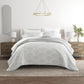 Scalloped Patterned Reversible Quilted Coverlet Set
