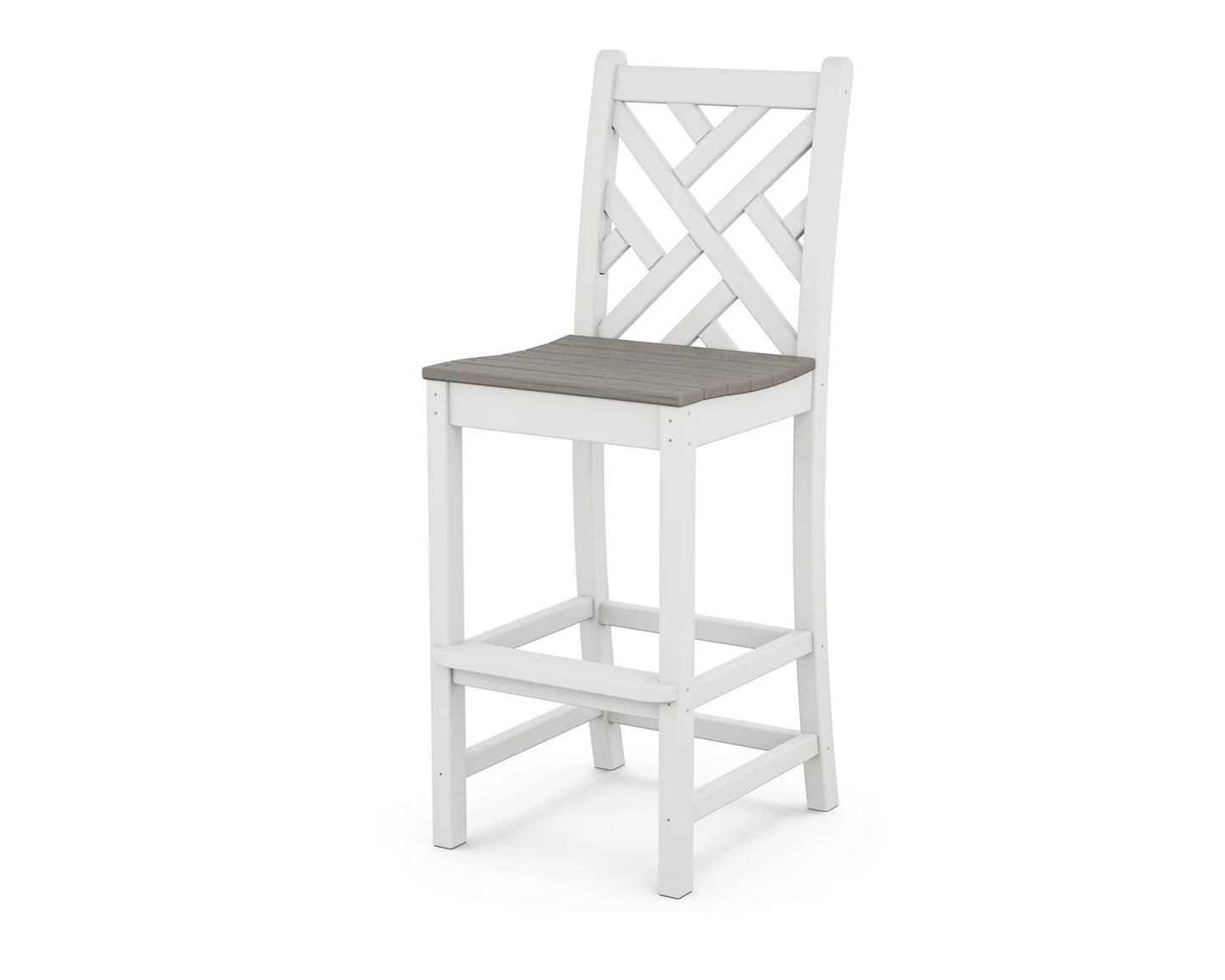 Polywood - Chippendale Bar Side Chair - FREE SHIPPING