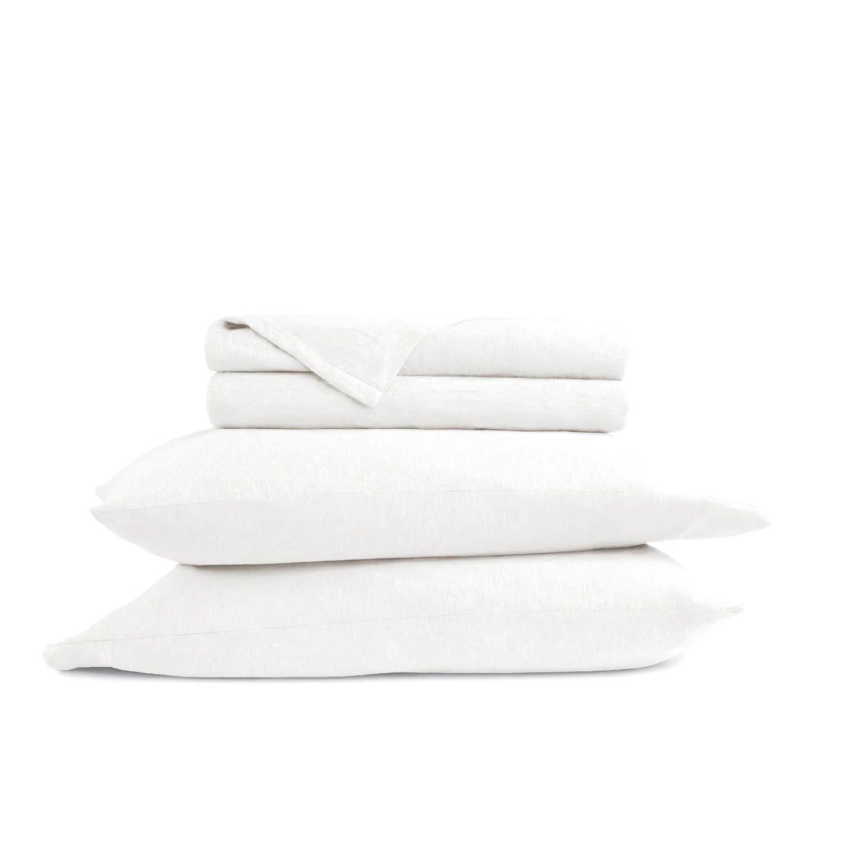 4-Piece 100% Cotton Jersey Knit Sheet Set
