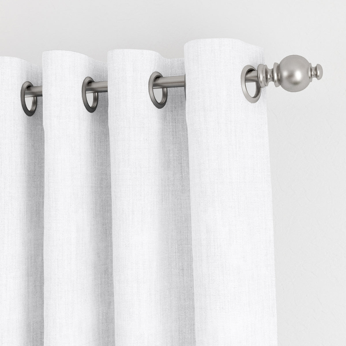 Thermal-Insulated Grommet Curtains - 100% Black Out - 2 Panels