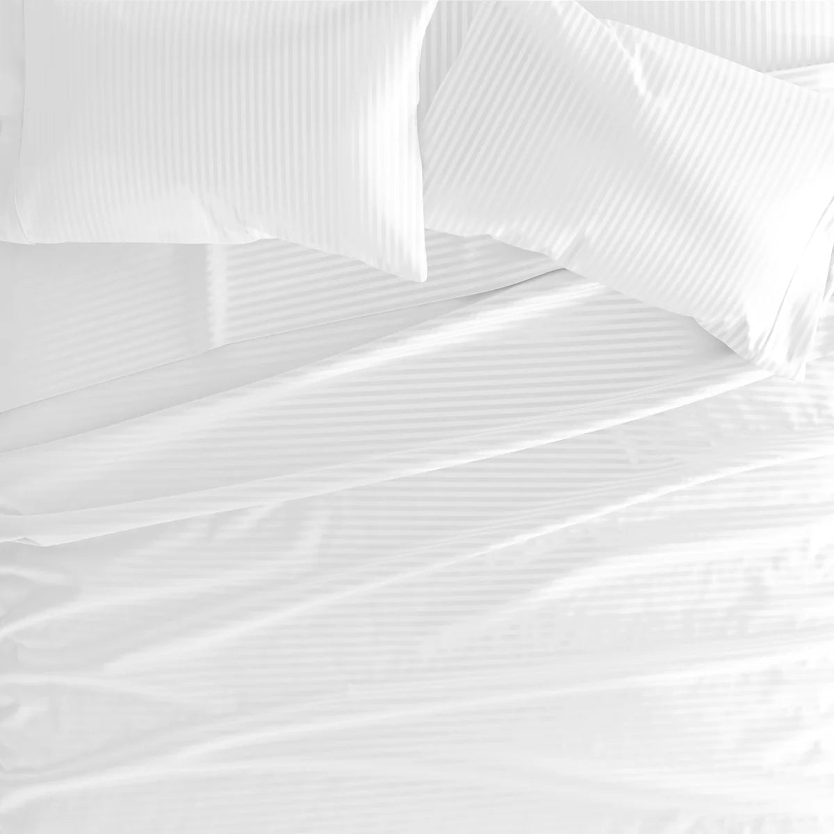 Stripes Embossed 4-Piece Sheet Set