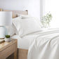 6-Piece Double Brushed Solid Sheet Set