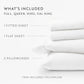 4-Piece 100% Cotton Flannel Sheet Set