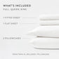 4-Piece 100% Cotton Jersey Knit Sheet Set