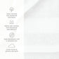 6-Piece Hotel-Quality 100% Cotton Bath Towel Set